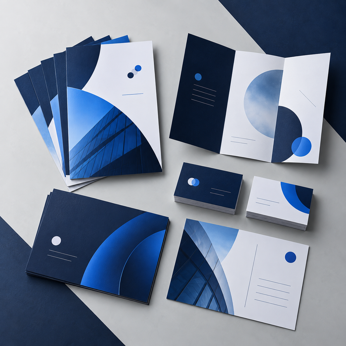 Promotional flyers and leaflets for business marketing